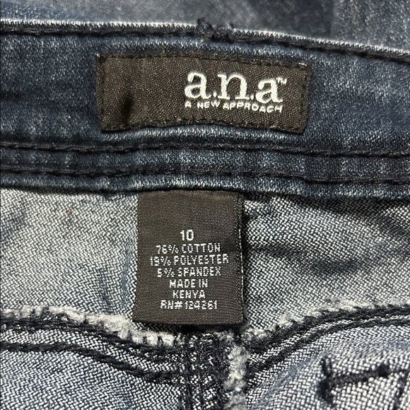 a.n.a Dark Blue Denim Pants - Picture 3 of 6